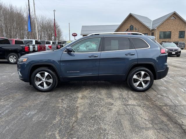 2020 Jeep Cherokee Limited Slate Blue Pearlcoat at Premiere Auto Sales