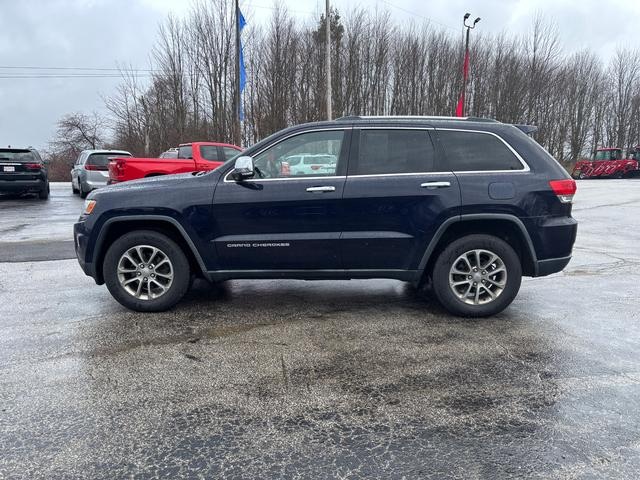 2014 Jeep Grand Cherokee Limited 4x4 True Blue Pearlcoat at Solomon Chevrolet