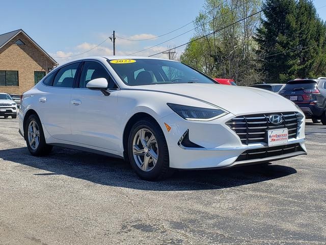 2022 Hyundai Sonata SE Quartz White at Braxton Motor Co