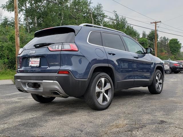 2021 Jeep Cherokee Limited Slate Blue Pearlcoat at Auto Express Rt. 8