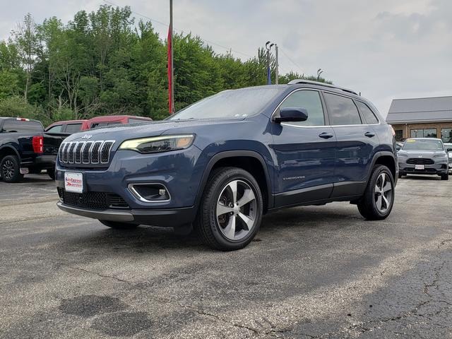 2021 Jeep Cherokee Limited Slate Blue Pearlcoat at Auto Express Rt. 8