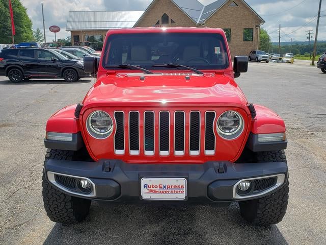 2018 Jeep Wrangler Unlimited Sahara 4x4 Firecracker Red at Solomon Chevrolet