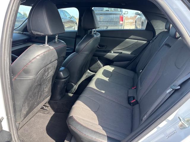 2021 Hyundai Elantra N-Line Ceramic White at Lake View Ford