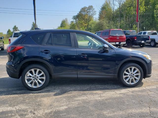 2015 Mazda Mazda CX-5 Grand Touring Deep Crystal Blue Mica at Solomon Chevrolet