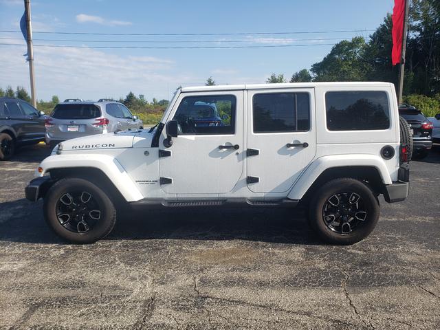 2014 Jeep Wrangler Unlimited Rubicon 4x4 Bright White at Nick Chevrolet