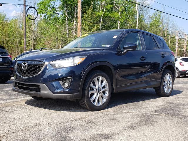 2015 Mazda Mazda CX-5 Grand Touring Deep Crystal Blue Mica at Solomon Chevrolet
