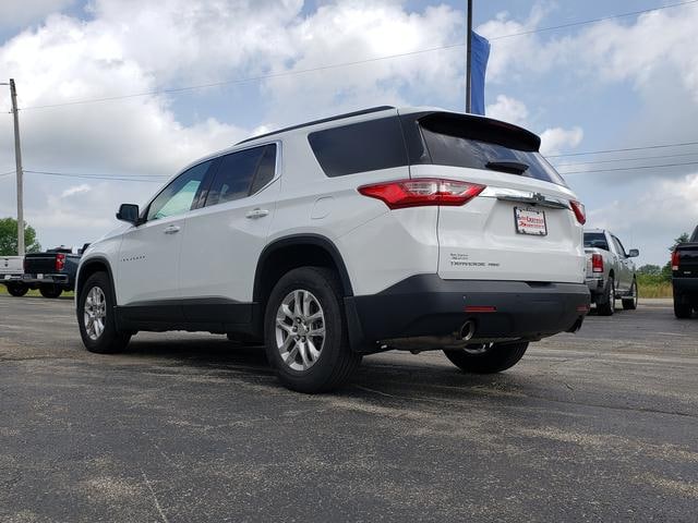 2021 Chevrolet Traverse LT Leather Summit White at Nick Chevrolet