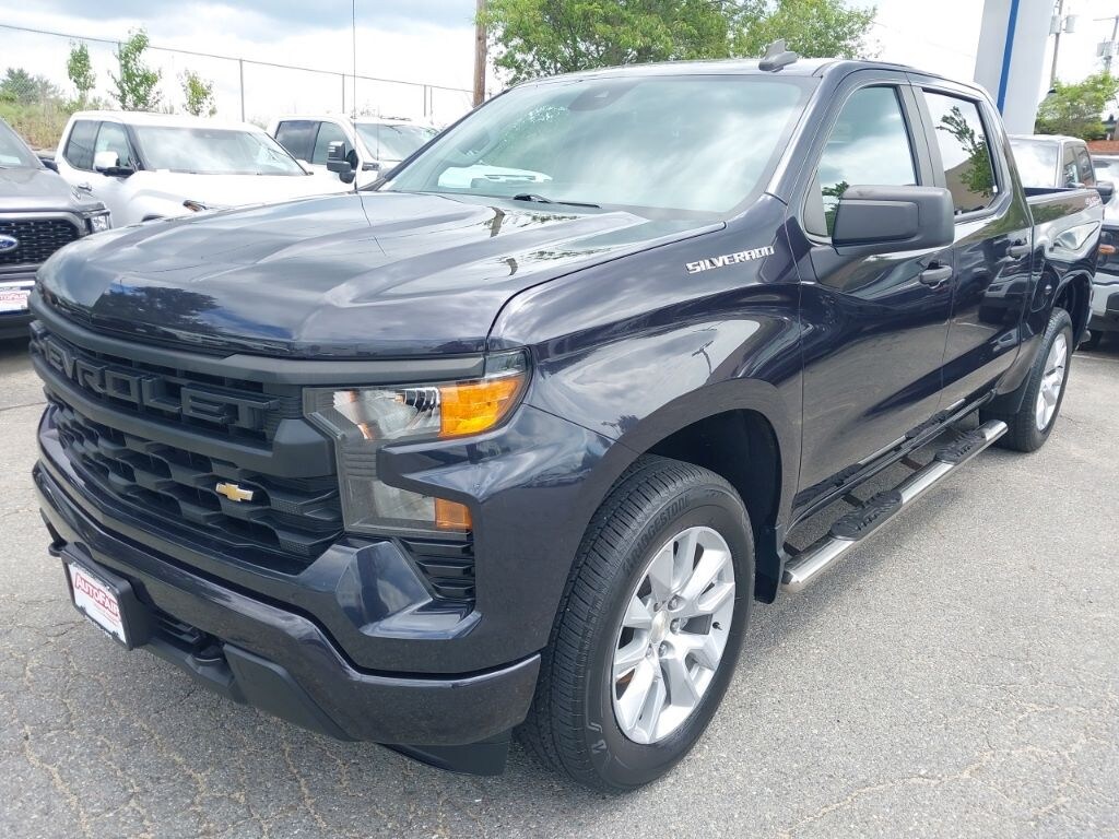 Certified 2022 Chevrolet Silverado 1500 Custom Truck Crew Cab