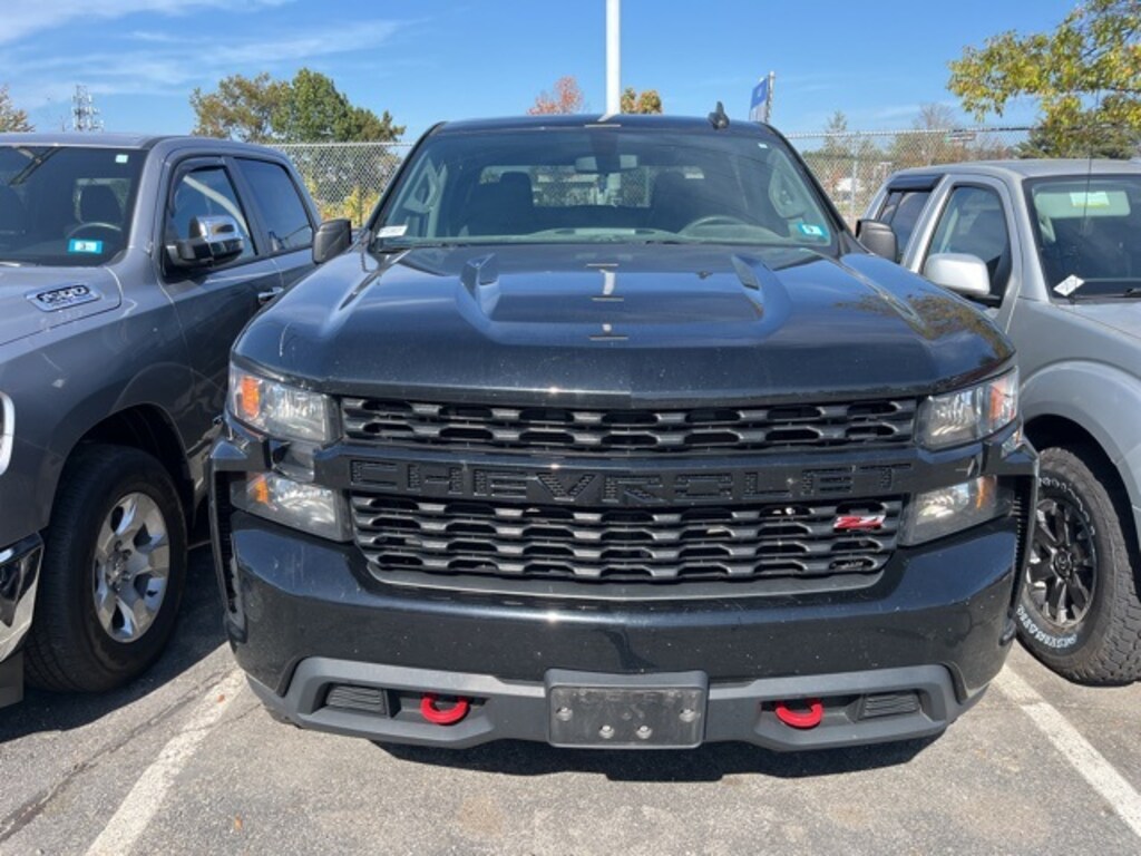 Certified 2021 Chevrolet Silverado 1500 Custom Trail Boss Truck Crew Cab