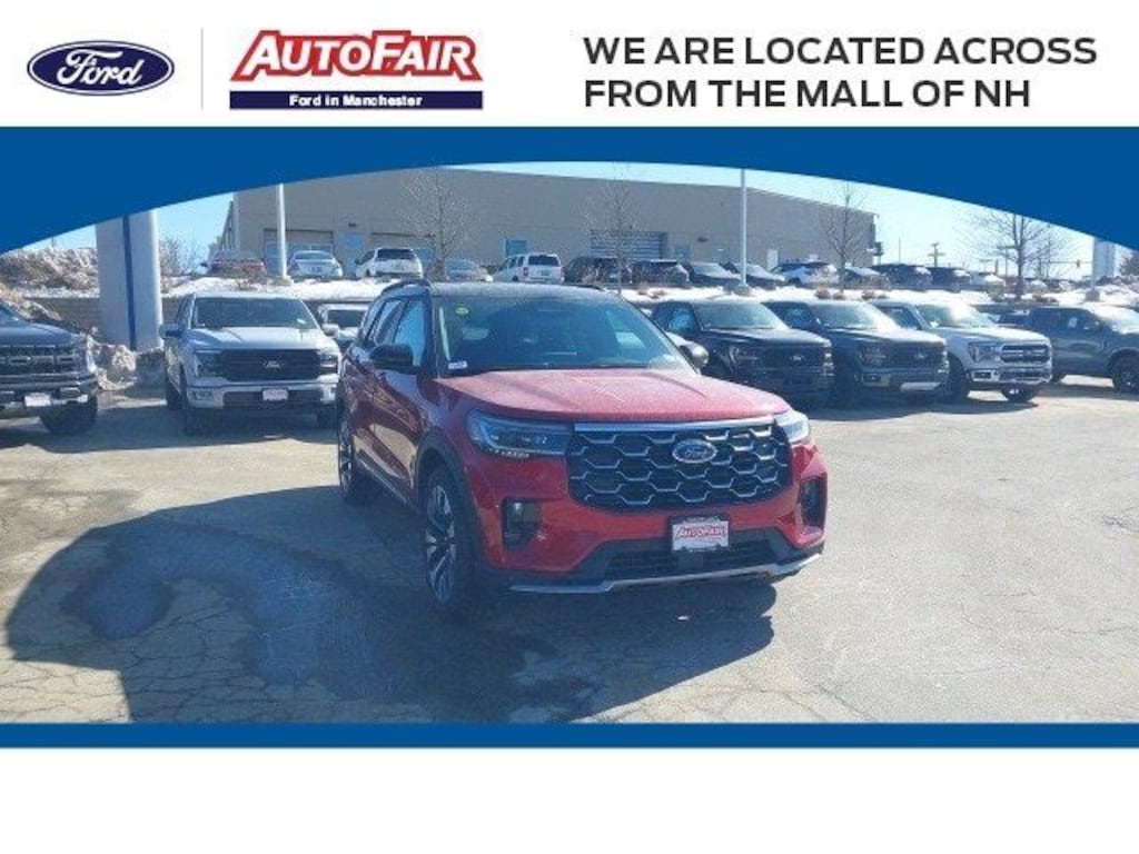 New 2026 Ford Explorer Platinum SUV