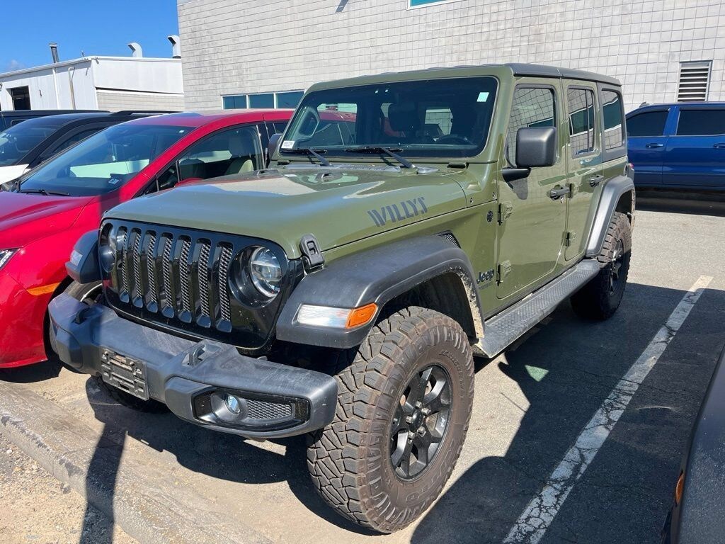 Certified 2021 Jeep Wrangler Unlimited Sport SUV