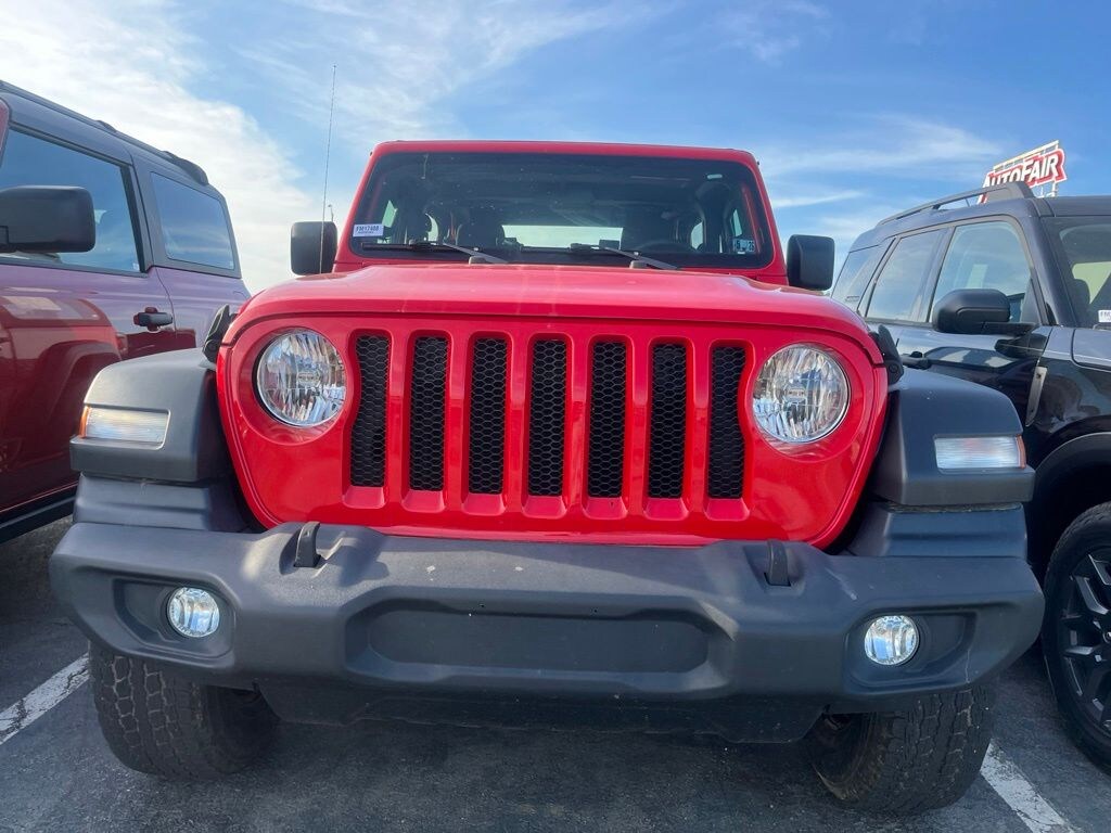 Certified 2020 Jeep Wrangler Sport SUV