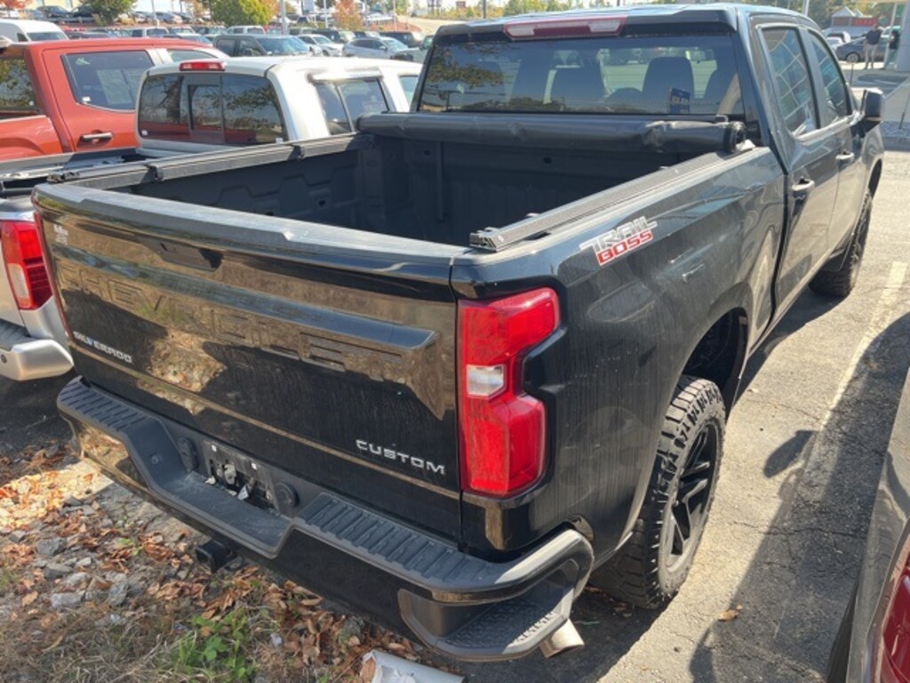 Certified 2021 Chevrolet Silverado 1500 Custom Trail Boss Truck Crew Cab