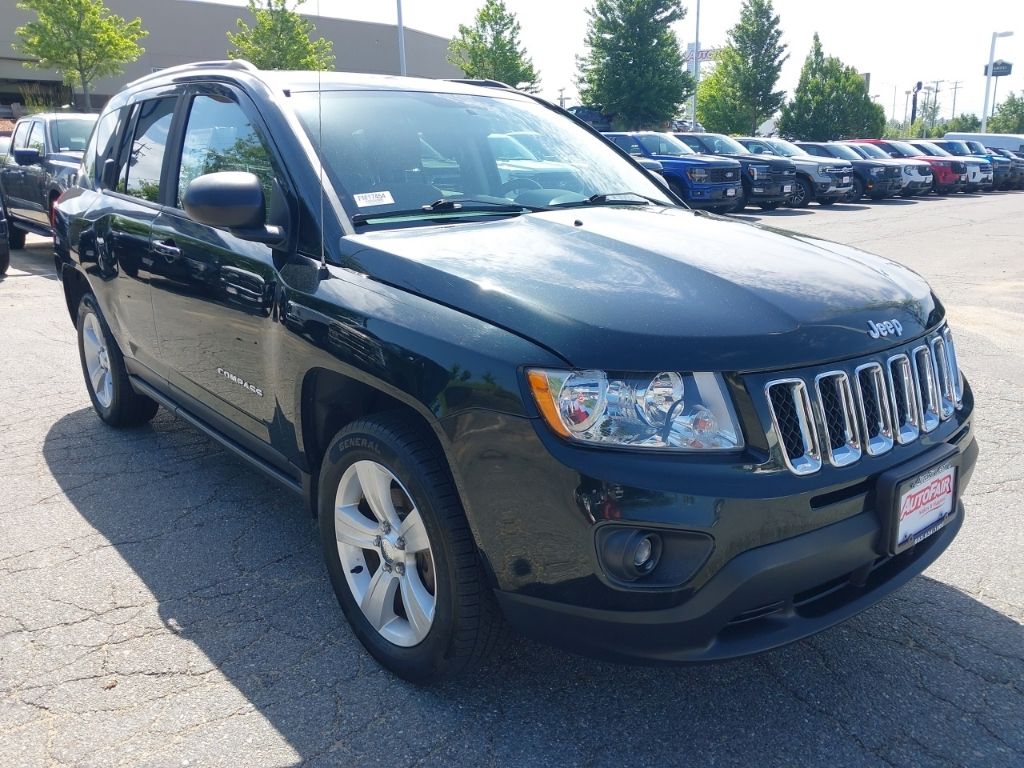 Used 2013 Jeep Compass Sport with VIN 1C4NJDBB7DD212143 for sale in Manchester, NH
