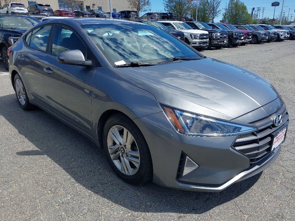 Certified 2019 Hyundai Elantra SEL with VIN 5NPD84LF7KH426727 for sale in Manchester, NH