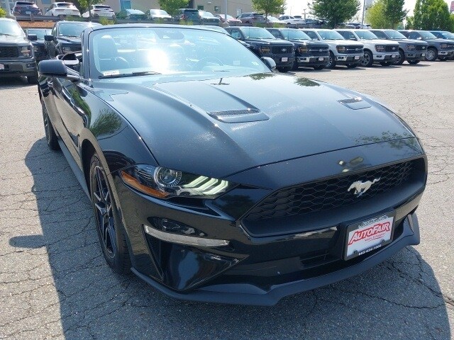 Certified 2023 Ford Mustang EcoBoost Premium with VIN 1FATP8UH3P5109529 for sale in Manchester, NH
