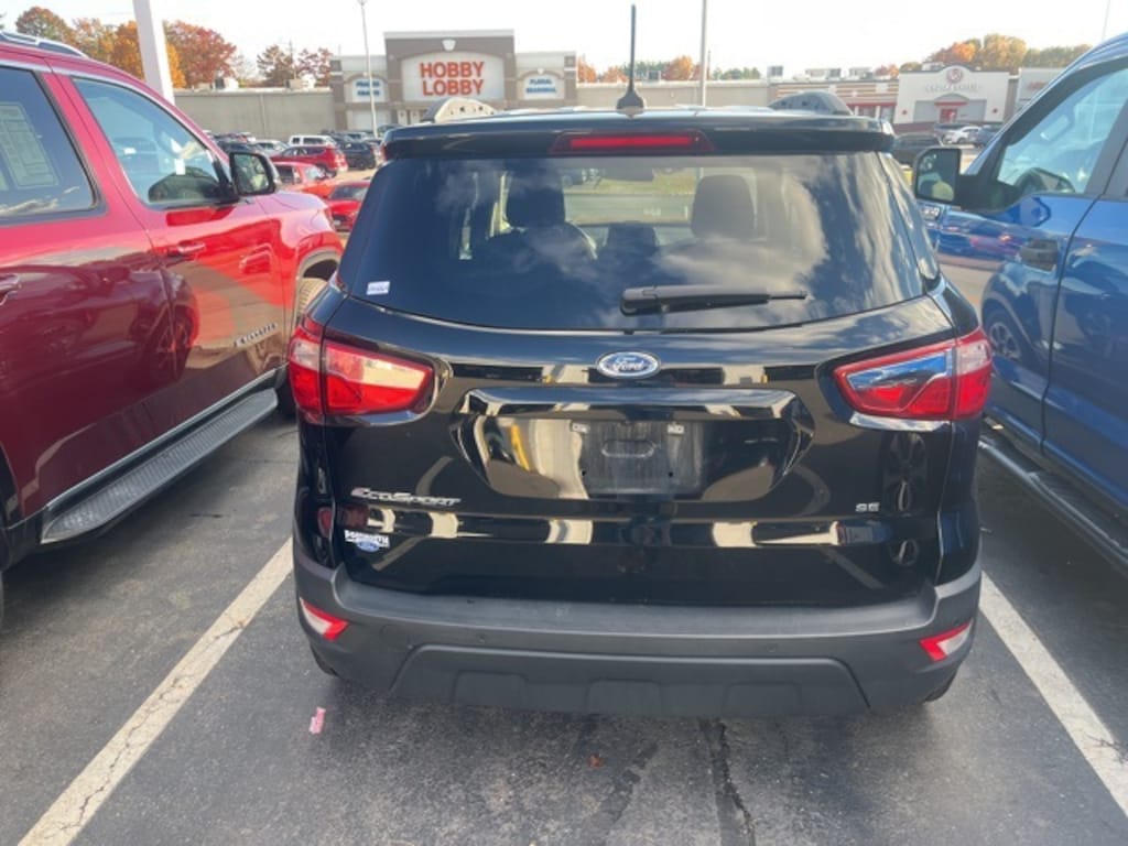 Certified 2021 Ford EcoSport SE SUV
