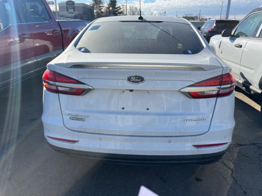 Certified 2019 Ford Fusion Energi Titanium Sedan