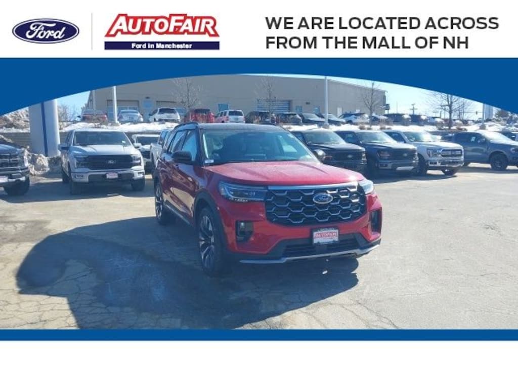 New 2026 Ford Explorer Platinum SUV