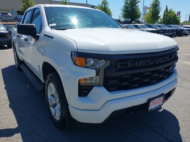 Certified 2022 Chevrolet Silverado 1500 Custom with VIN 1GCPDBEKXNZ508603 for sale in Manchester, NH