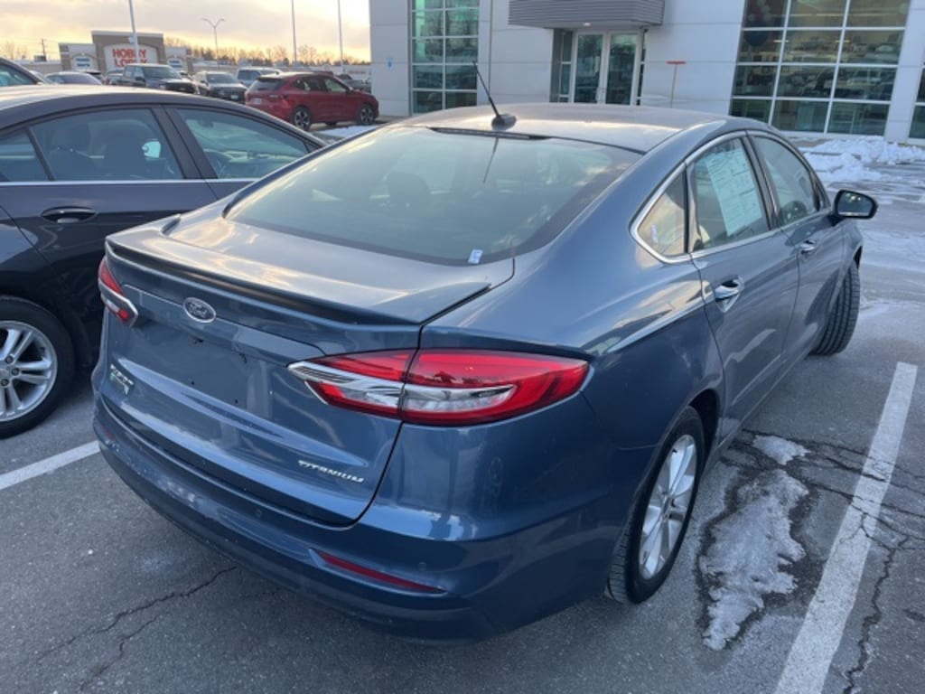 Certified 2019 Ford Fusion Energi Titanium Sedan
