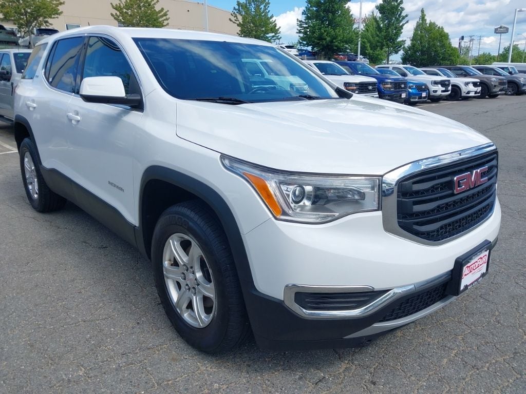 Certified 2019 GMC Acadia SLE-1 with VIN 1GKKNKLA3KZ235375 for sale in Manchester, NH