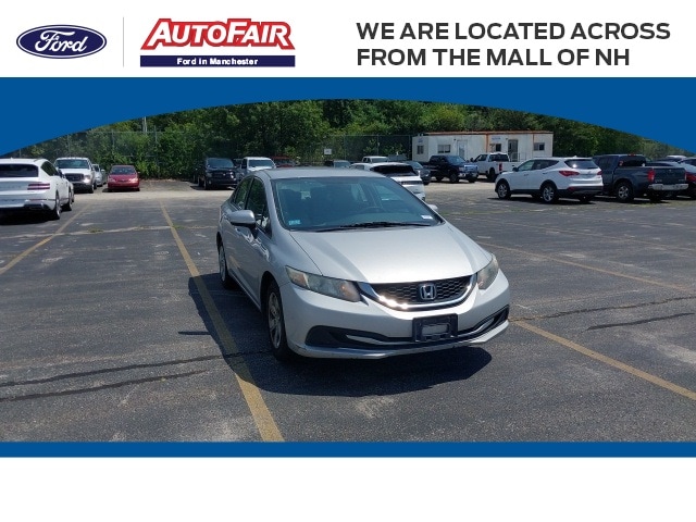 Used 2015 Honda Civic LX with VIN 19XFB2F51FE280725 for sale in Manchester, NH
