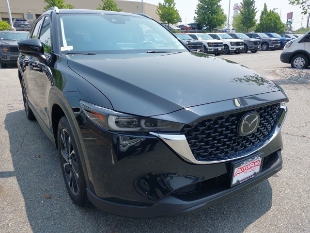 Certified 2022 Mazda CX-5 S Premium Plus package with VIN JM3KFBEMXN1534307 for sale in Manchester, NH