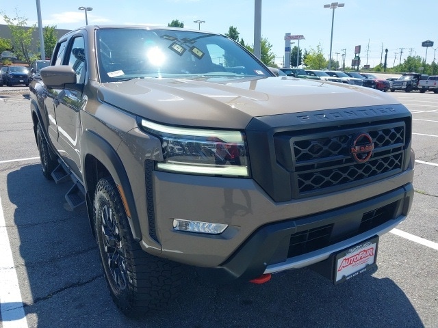 Certified 2023 Nissan Frontier PRO-4X with VIN 1N6ED1EK7PN625516 for sale in Manchester, NH
