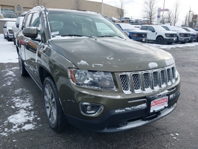 Used 2016 Jeep Compass High Altitude with VIN 1C4NJCEA6GD547606 for sale in Manchester, NH