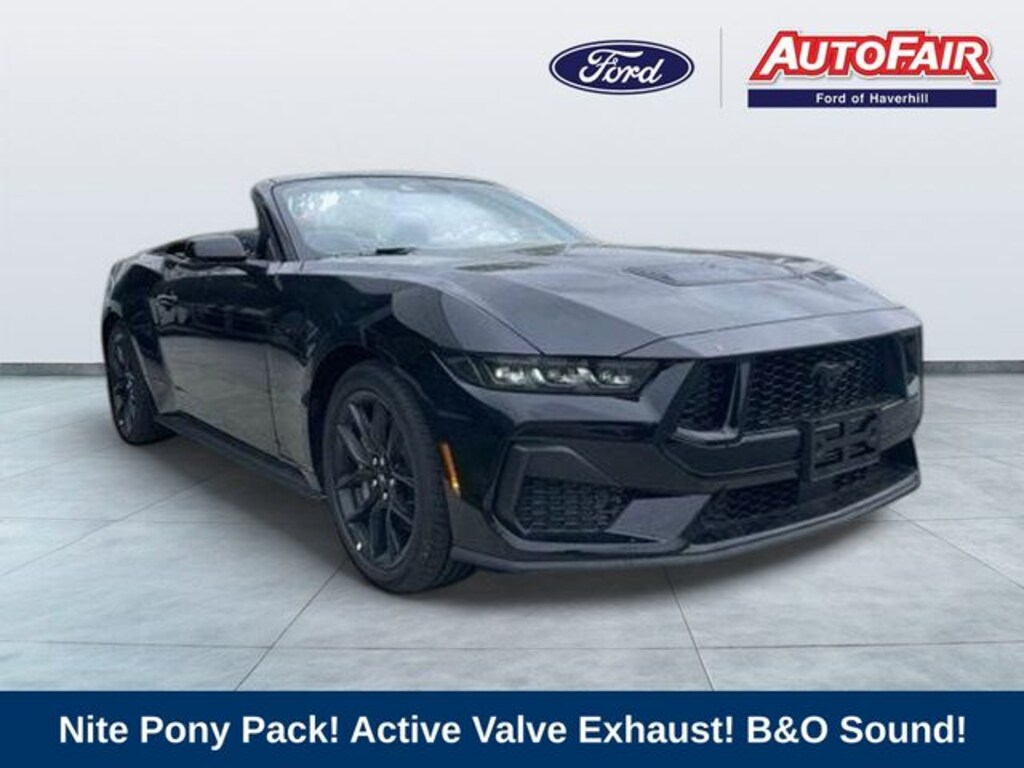 New 2025 Ford Mustang GT Premium Convertible