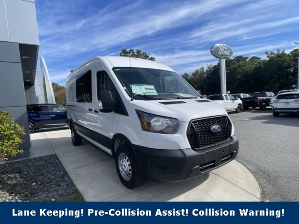 New 2025 Ford Transit-350 Cargo Base w/9,950 lb. GVWR Van Medium Roof Van