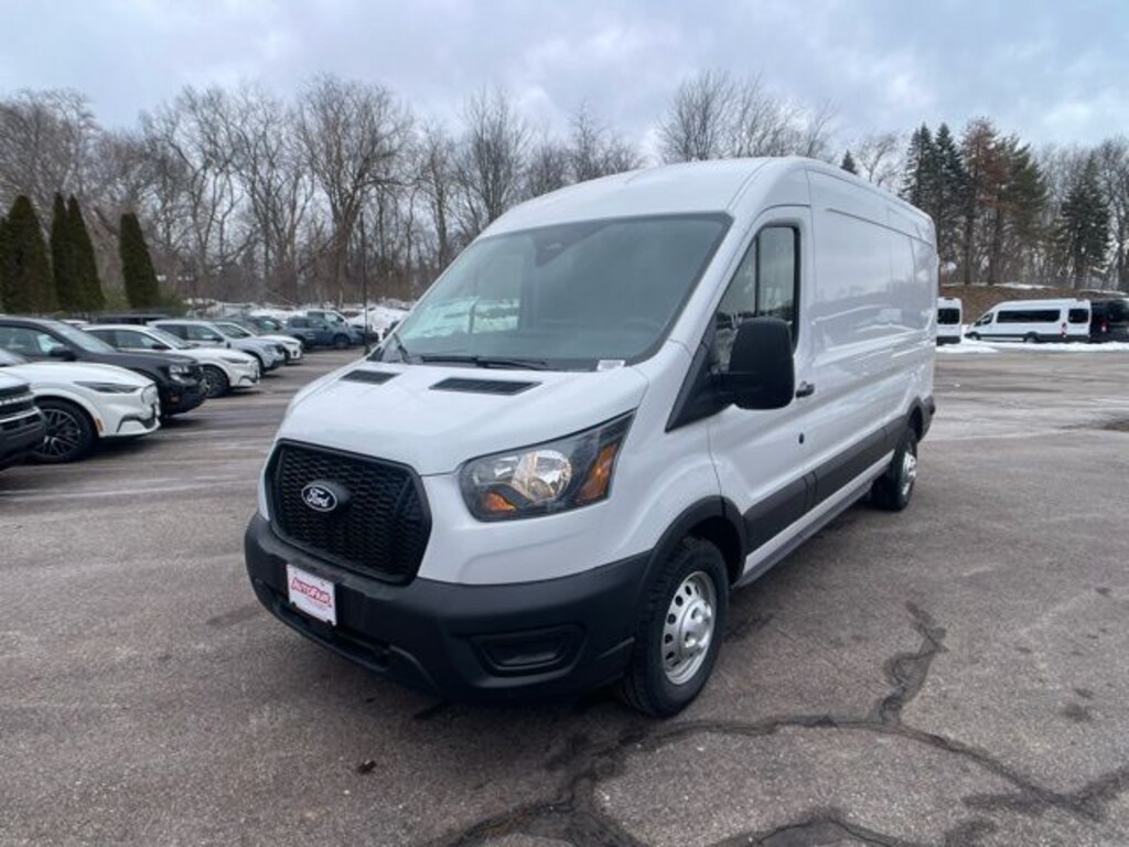 New 2026 Ford Transit-350 Cargo Base w/9,950 lb. GVWR Van Medium Roof Van