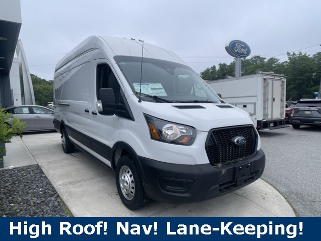 New 2024 Ford Transit-350 Cargo Base w/9,950 lb. GVWR Van High Roof Ext. Van