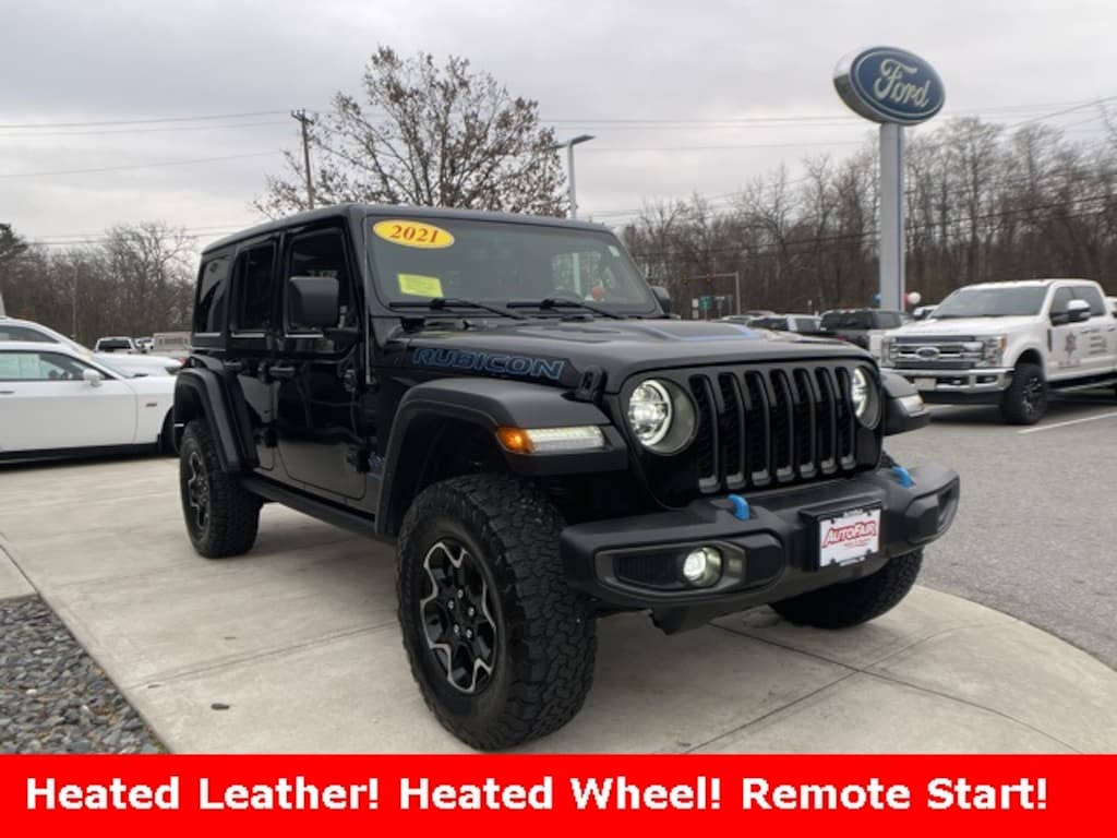 Certified 2021 Jeep Wrangler 4xe Rubicon SUV