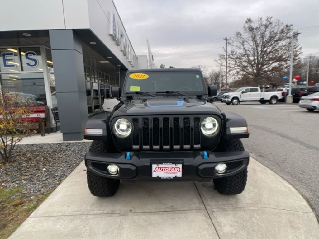 Certified 2021 Jeep Wrangler 4xe Rubicon SUV