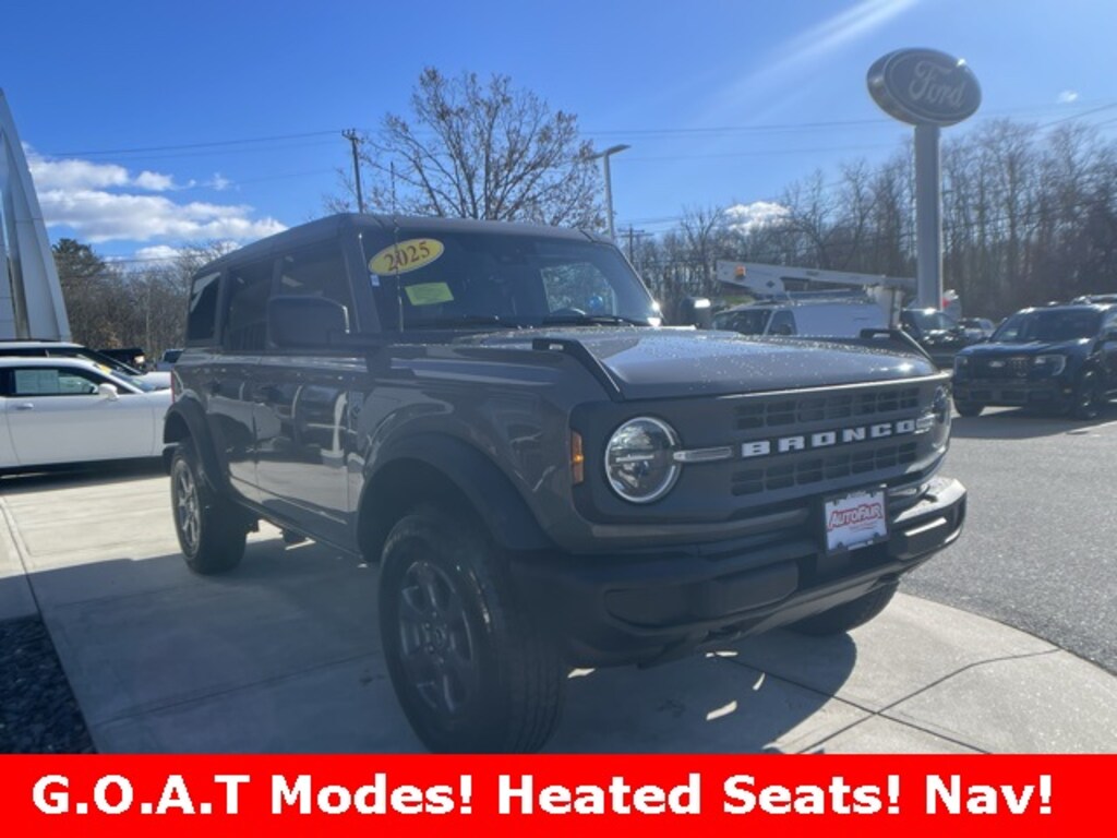 Certified 2025 Ford Bronco Big Bend SUV