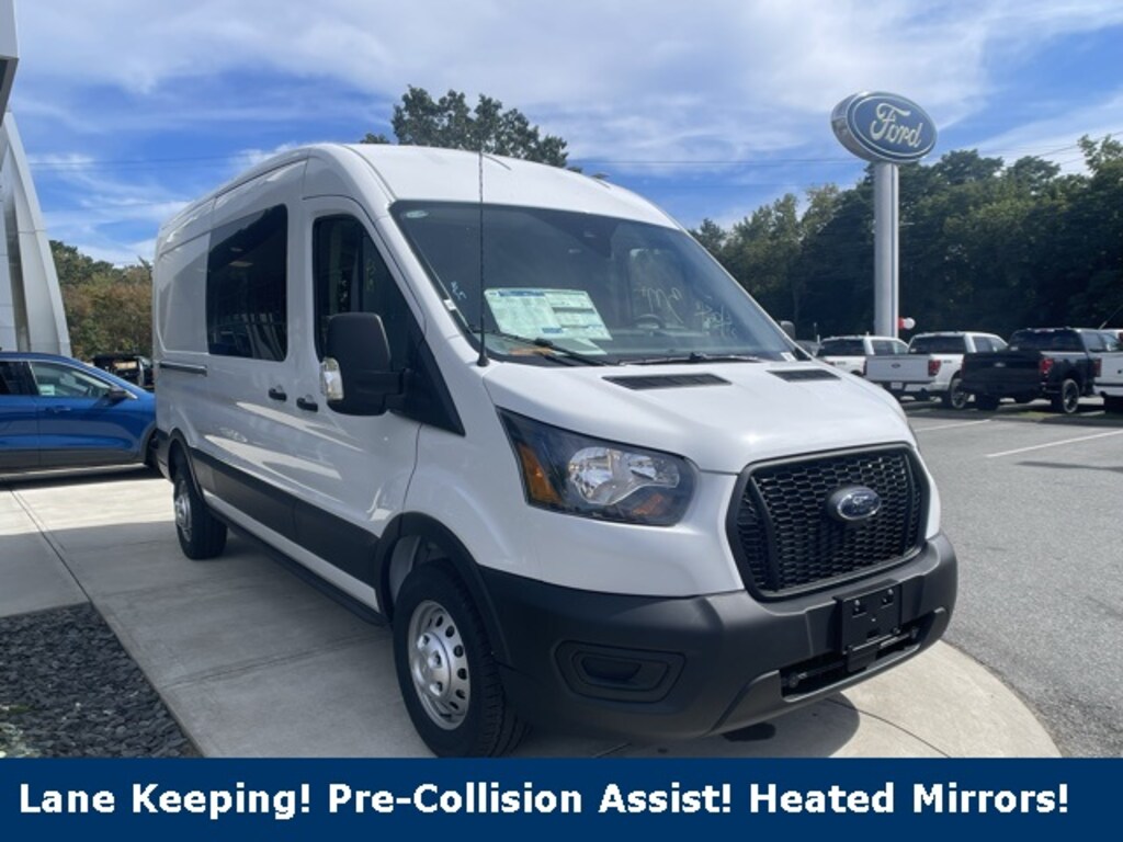New 2025 Ford Transit-350 Cargo Base w/9,950 lb. GVWR Van Medium Roof Van
