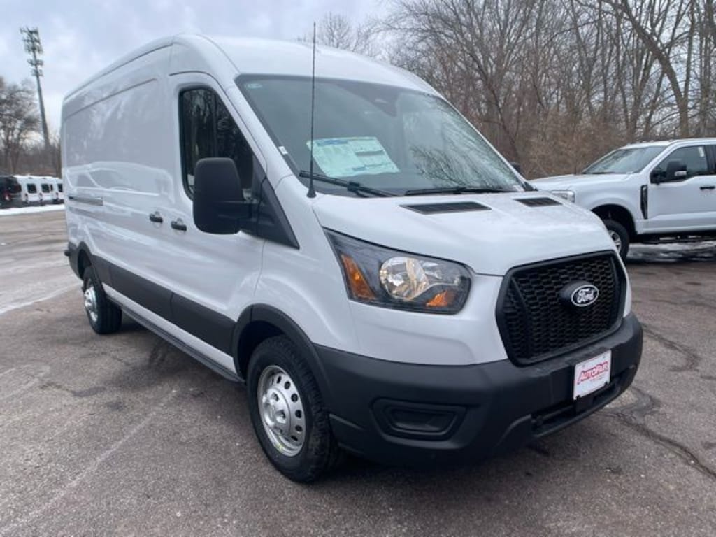 New 2026 Ford Transit-350 Cargo Base w/9,950 lb. GVWR Van Medium Roof Van