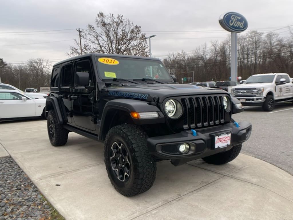 Certified 2021 Jeep Wrangler 4xe Rubicon SUV