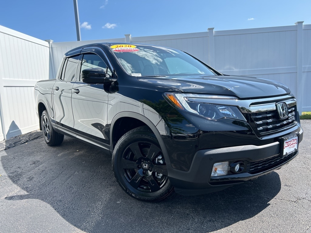 Certified 2020 Honda Ridgeline Black Edition with VIN 5FPYK3F89LB015072 for sale in Manchester, NH