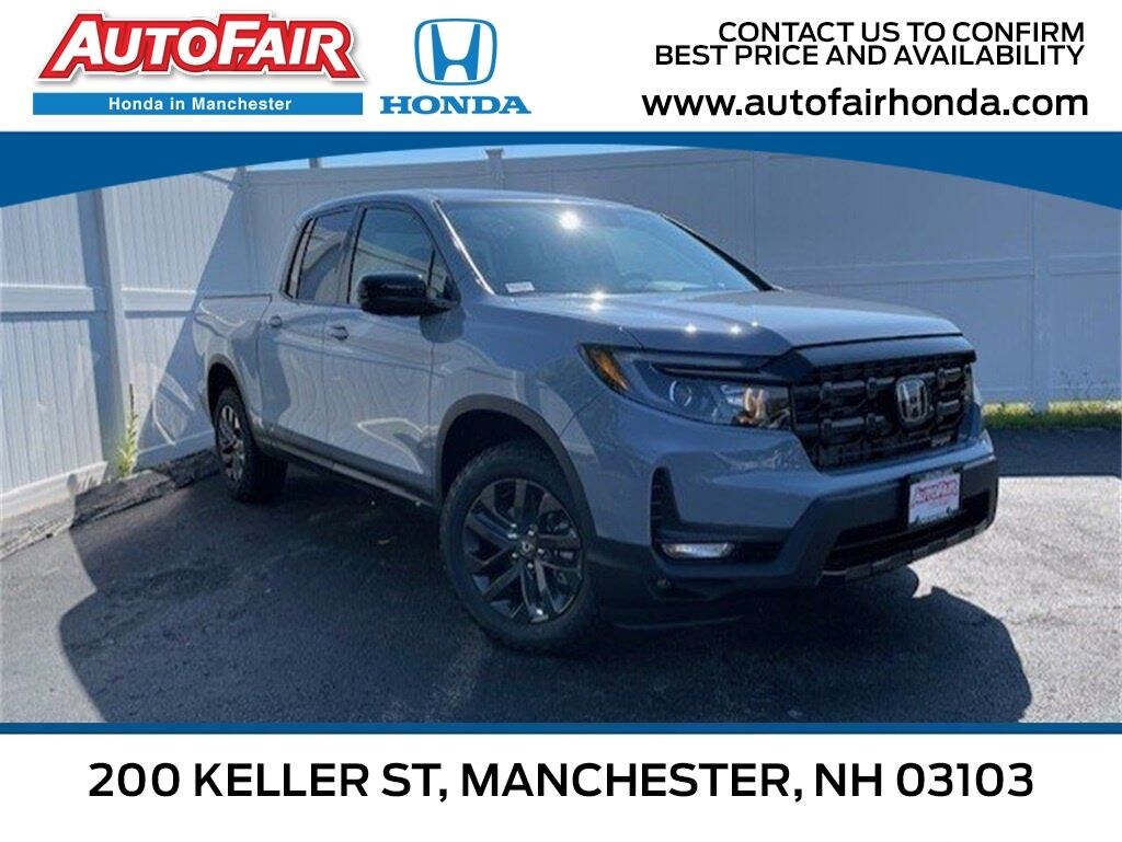 New 2026 Honda Ridgeline Sport Truck Crew Cab