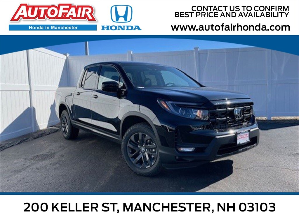 New 2026 Honda Ridgeline Sport Truck Crew Cab