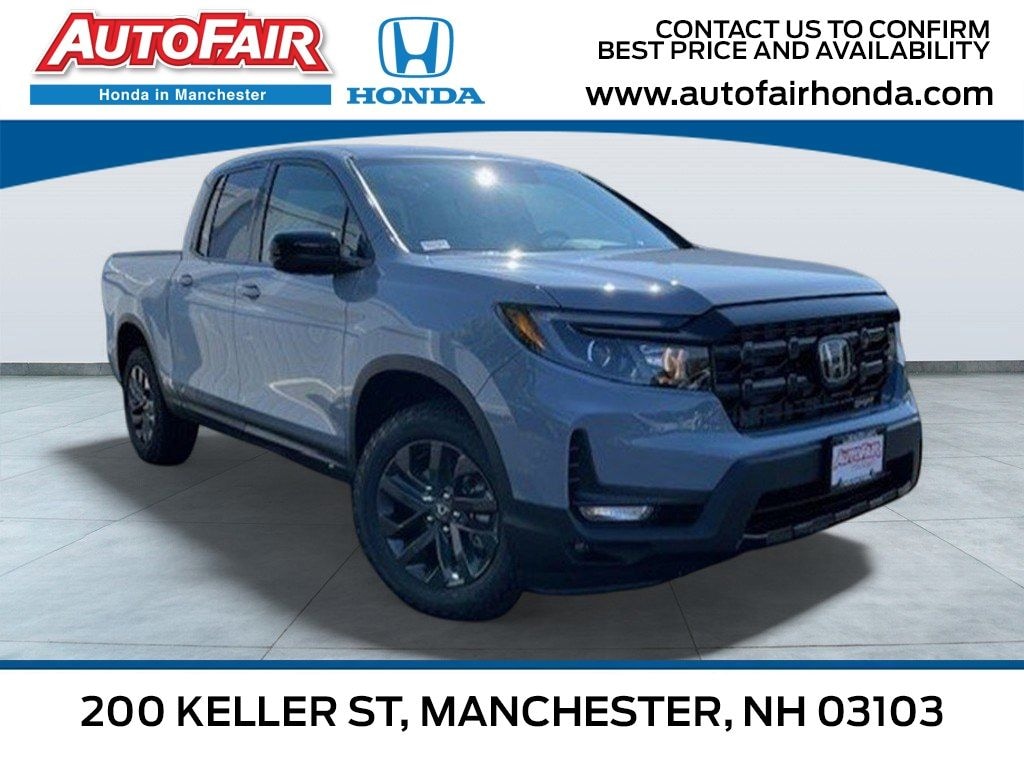 New 2026 Honda Ridgeline Sport Truck Crew Cab