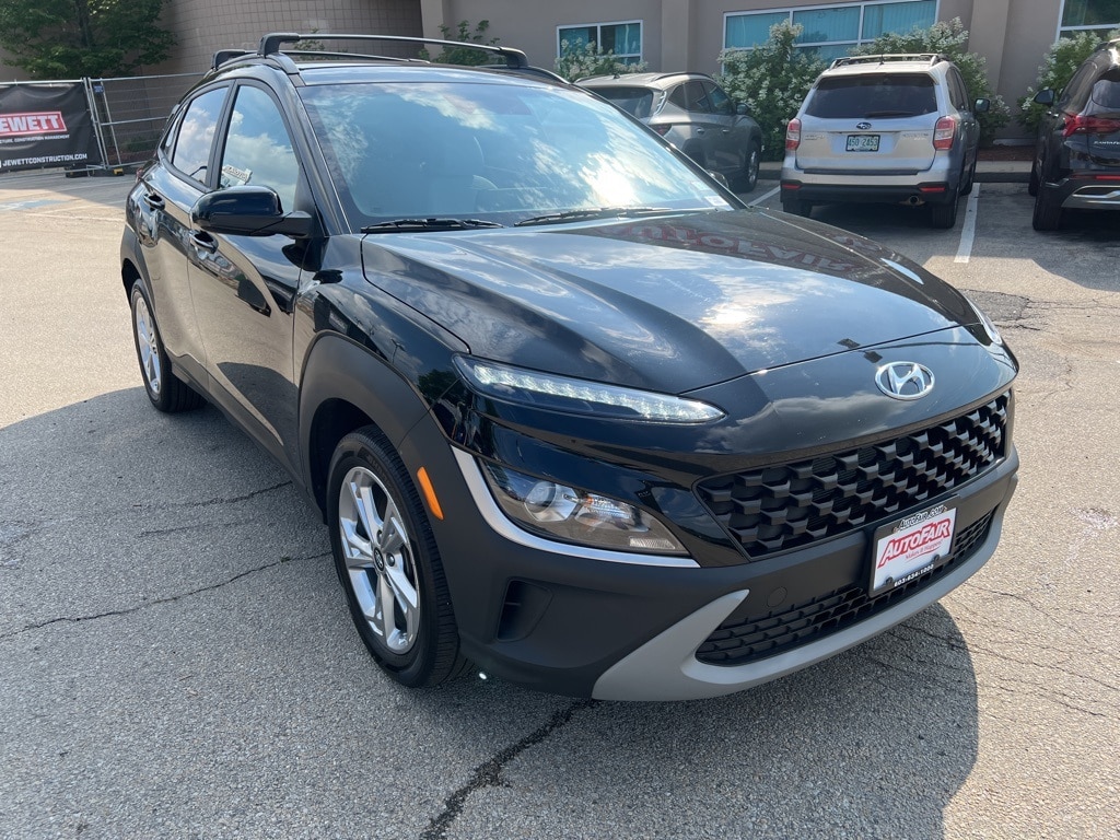 Used 2022 Hyundai Kona SEL with VIN KM8K6CABXNU838198 for sale in Manchester, NH