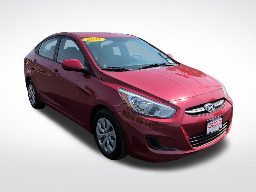 Used 2017 Hyundai Accent SE with VIN KMHCT4AE3HU333444 for sale in Manchester, NH