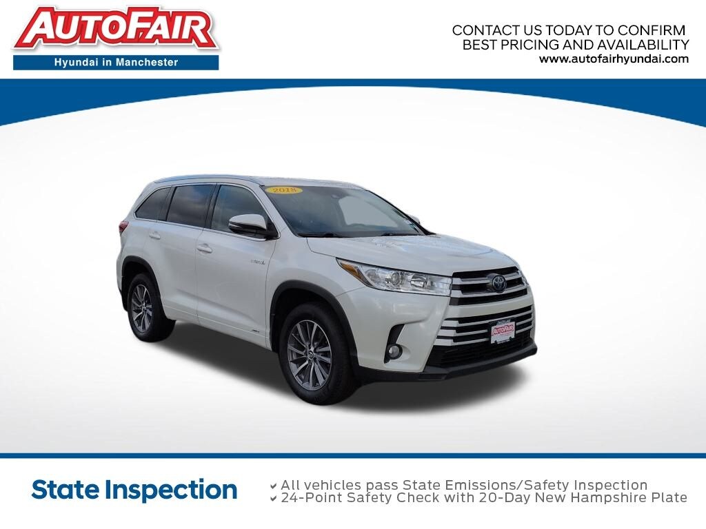 Used 2018 Toyota Highlander Hybrid XLE V6 SUV