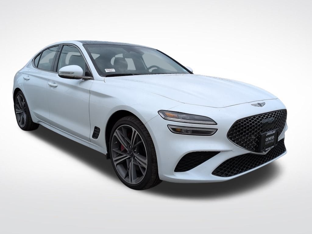 Used 2025 GENESIS G70 Standard with VIN KMTG34SC5SU146735 for sale in Manchester, NH