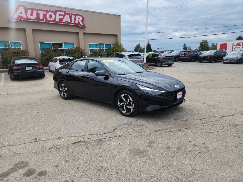 Used 2023 Hyundai Elantra SEL with VIN KMHLS4AG7PU547260 for sale in Manchester, NH