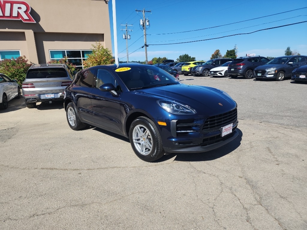 Used 2021 Porsche Macan Base with VIN WP1AA2A57MLB09176 for sale in Manchester, NH